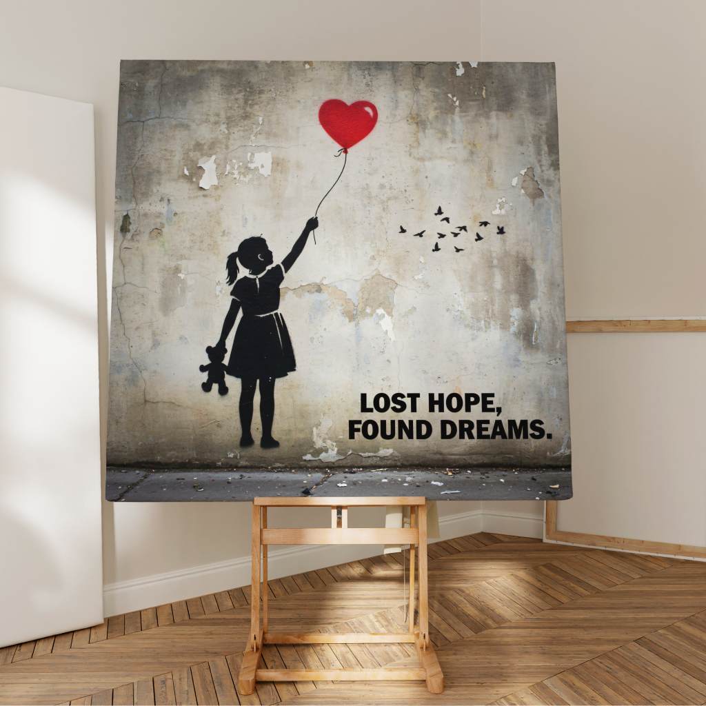 Lost Hope Found Dreams - Canvas