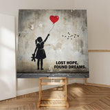 Lost Hope Found Dreams - Canvas