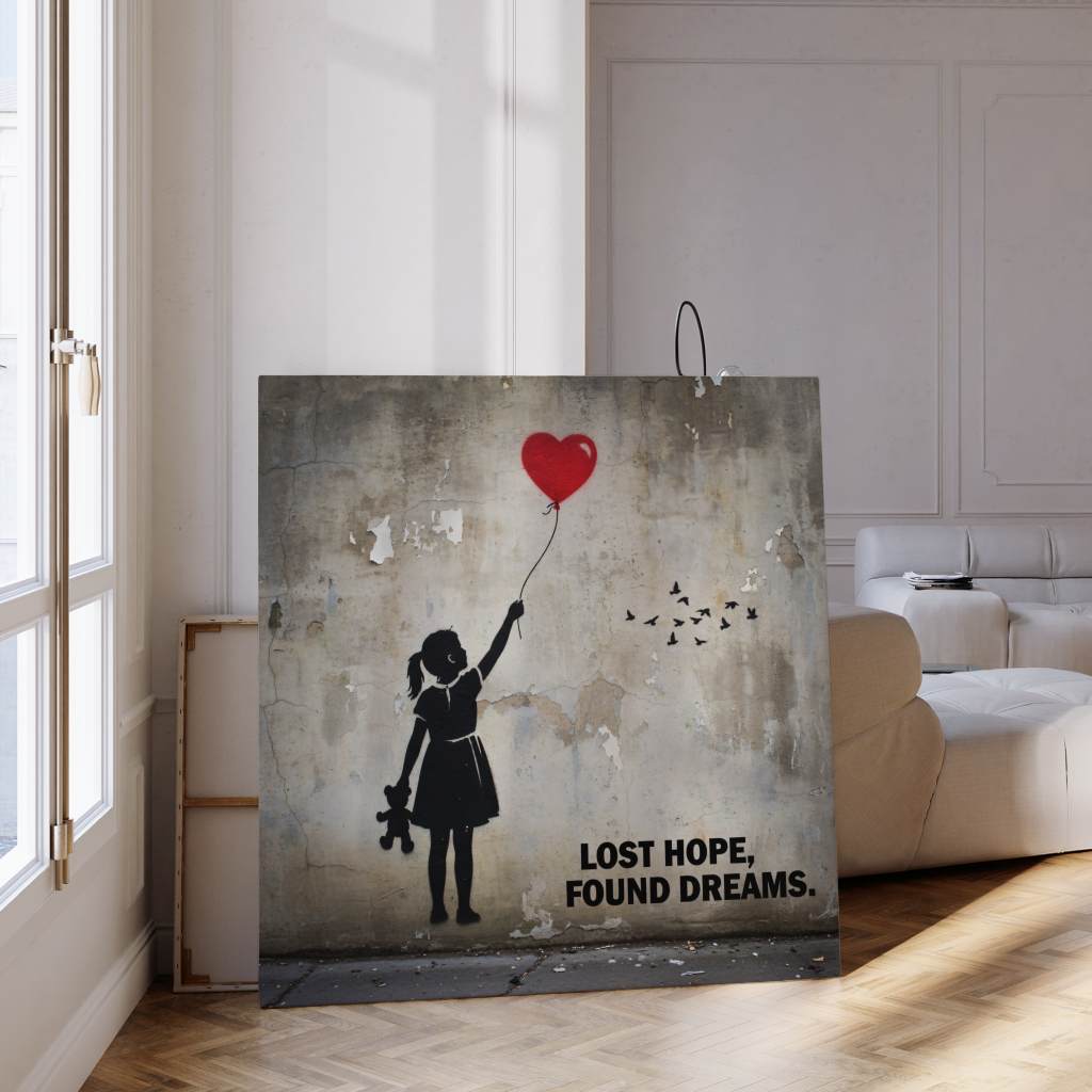 Lost Hope Found Dreams - Canvas