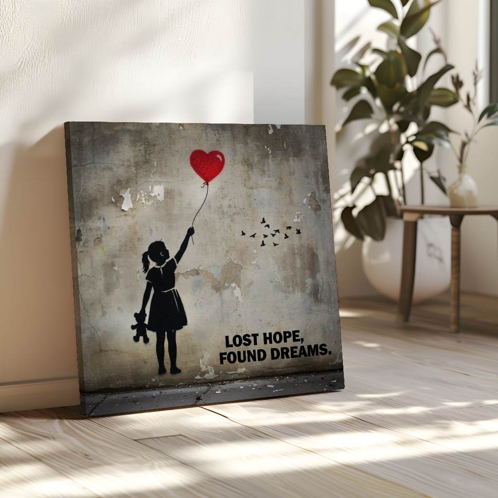 Lost Hope Found Dreams - Canvas