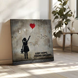 Lost Hope Found Dreams - Canvas
