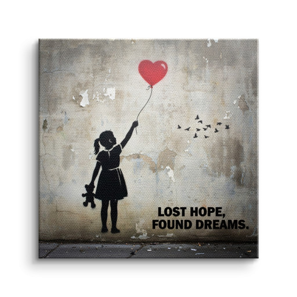 Lost Hope Found Dreams - Canvas