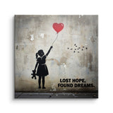 Lost Hope Found Dreams - Canvas