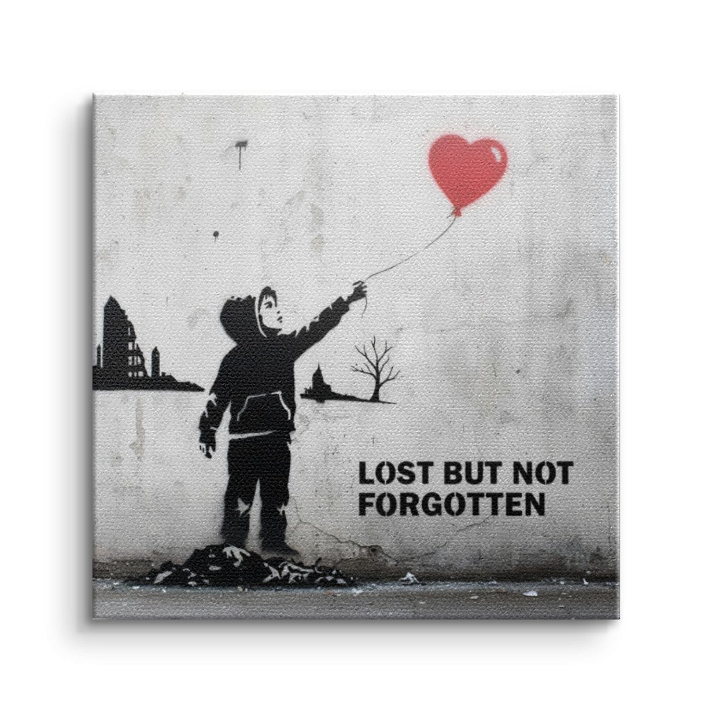 Lost but not forgotten - Leinwand