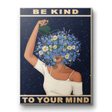 Be kind to your mind 8 - Leinwand