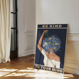 Be kind to your mind 8 - Leinwand