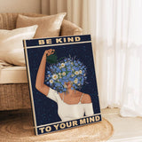 Be kind to your mind 8 - Leinwand