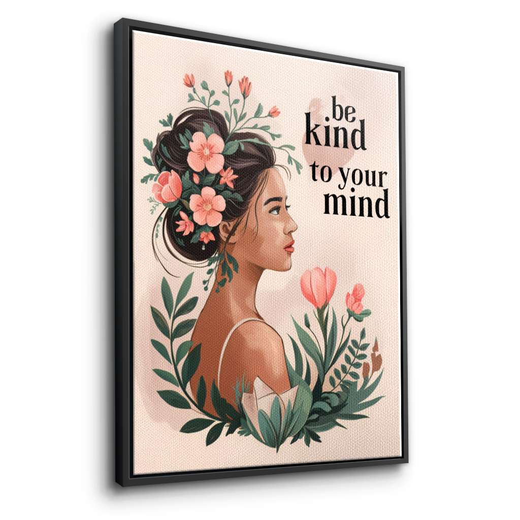 Be kind to your mind 6 - canvas