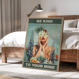 Be kind to your mind 4 - canvas