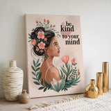 Be kind to your mind 6 - canvas