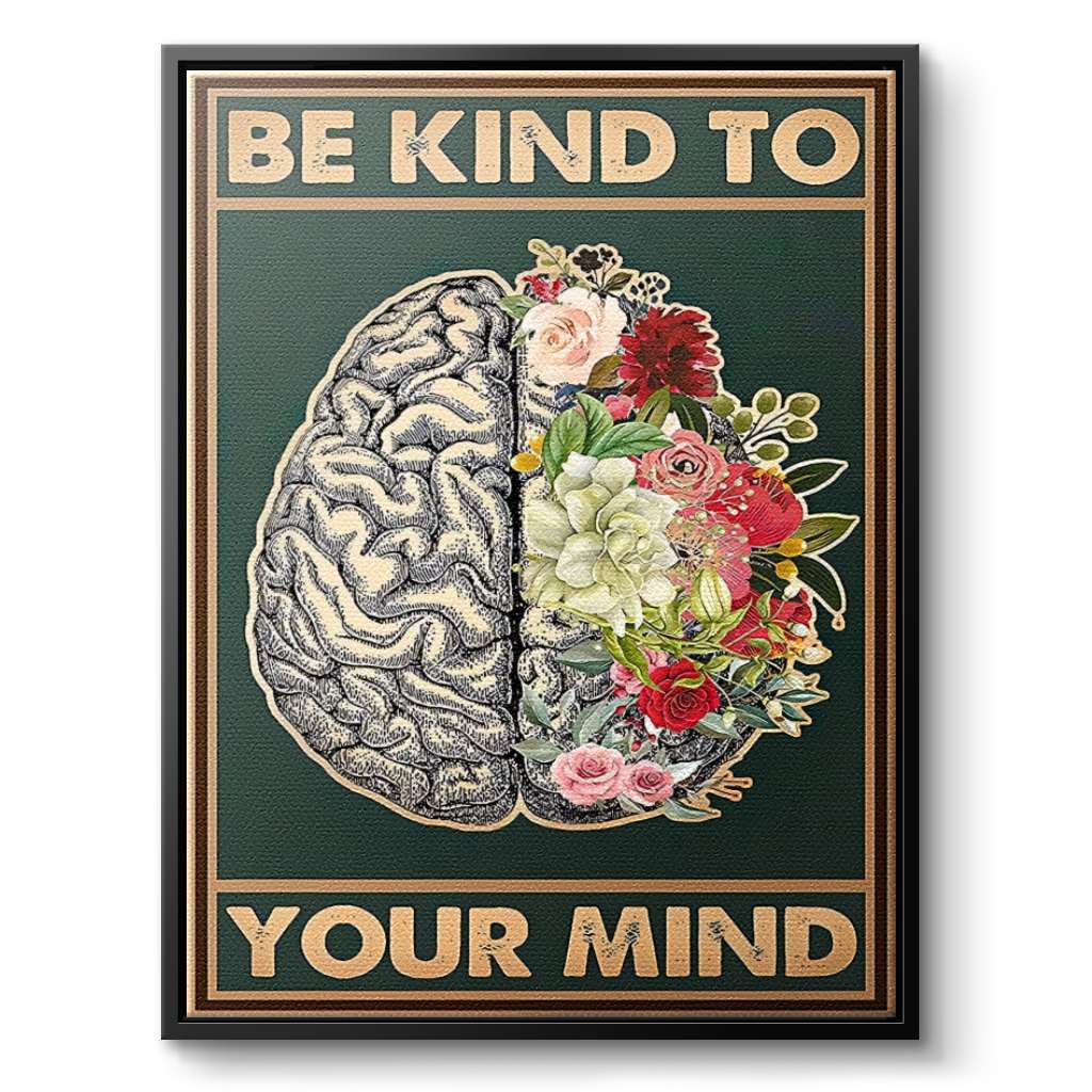 Be kind to your mind 7 - canvas