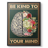 Be kind to your mind 7 - canvas