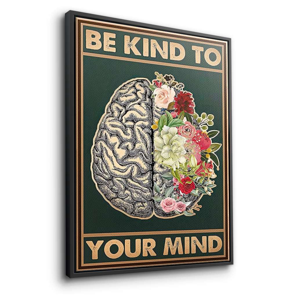 Be kind to your mind 7 - canvas
