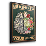 Be kind to your mind 7 - canvas