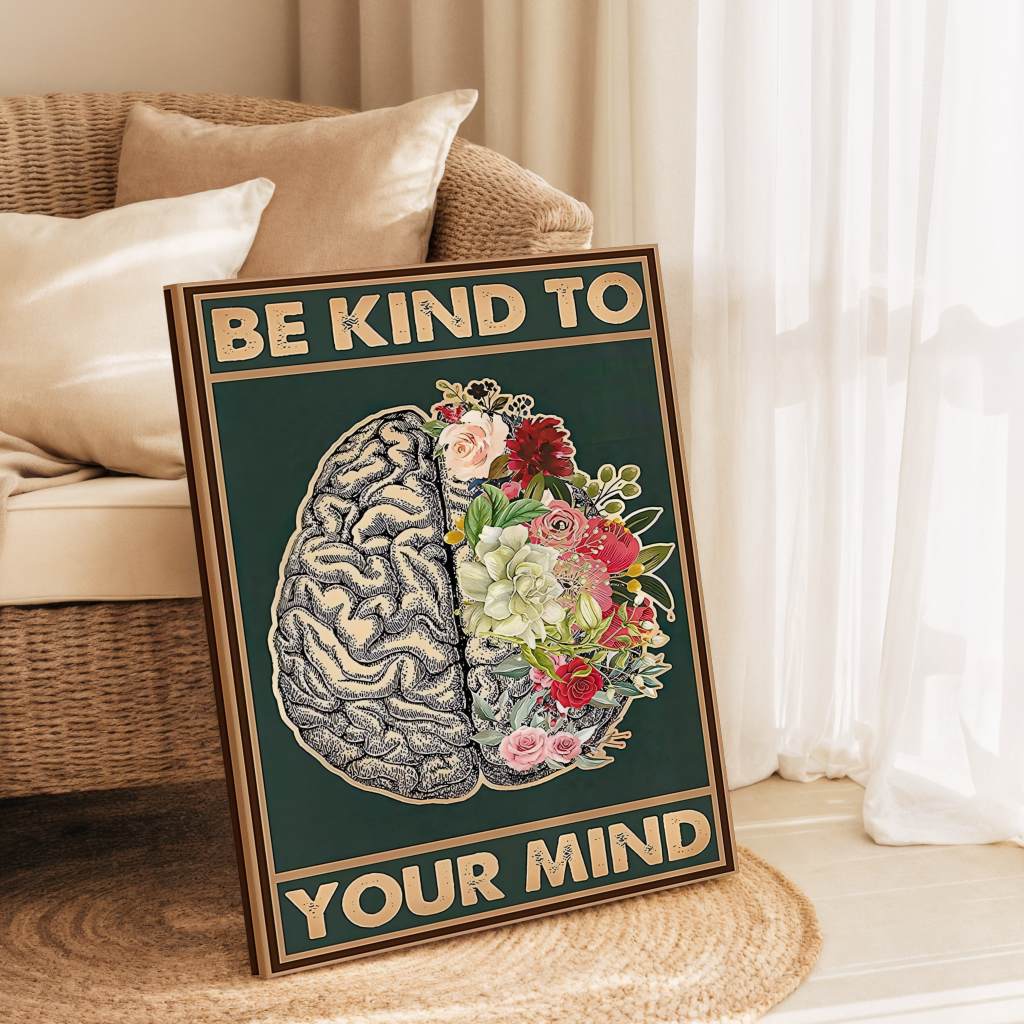 Be kind to your mind 7 - canvas