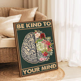 Be kind to your mind 7 - canvas