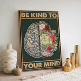 Be kind to your mind 7 - canvas