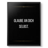 Believe in yourself - canvas