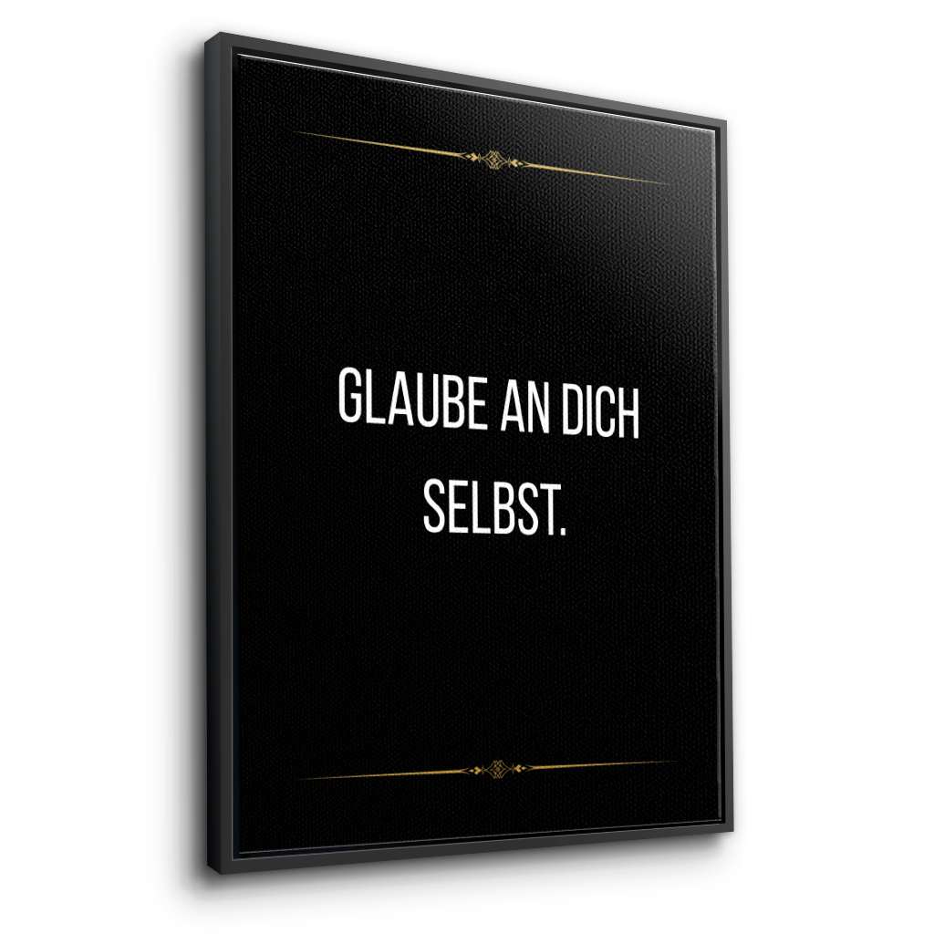 Believe in yourself - canvas