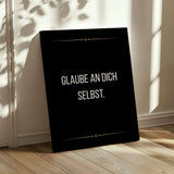 Believe in yourself - canvas