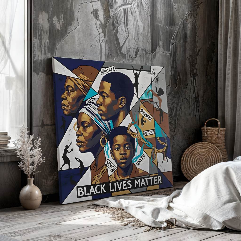 Black Lives Matter - Leinwand