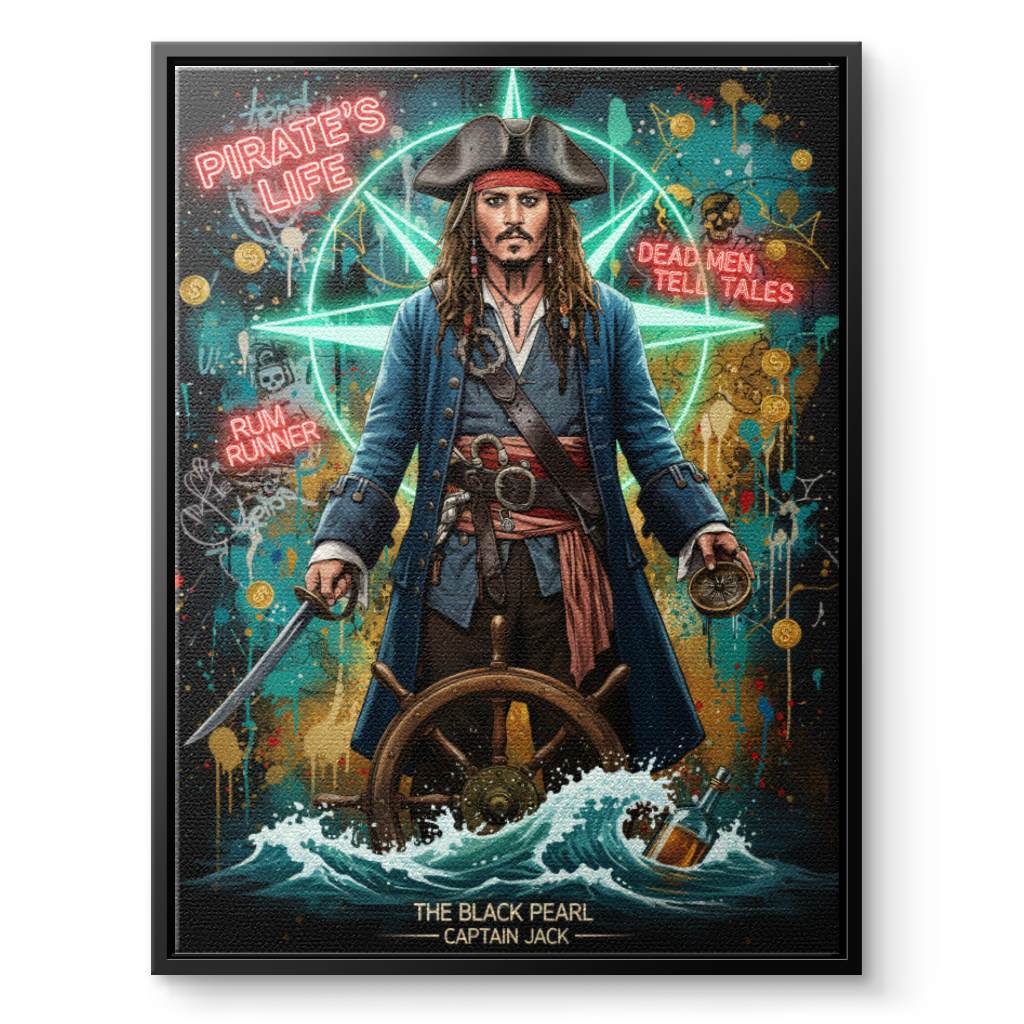 Sparrow Pop - Leinwand