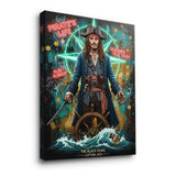 Sparrow Pop - Leinwand