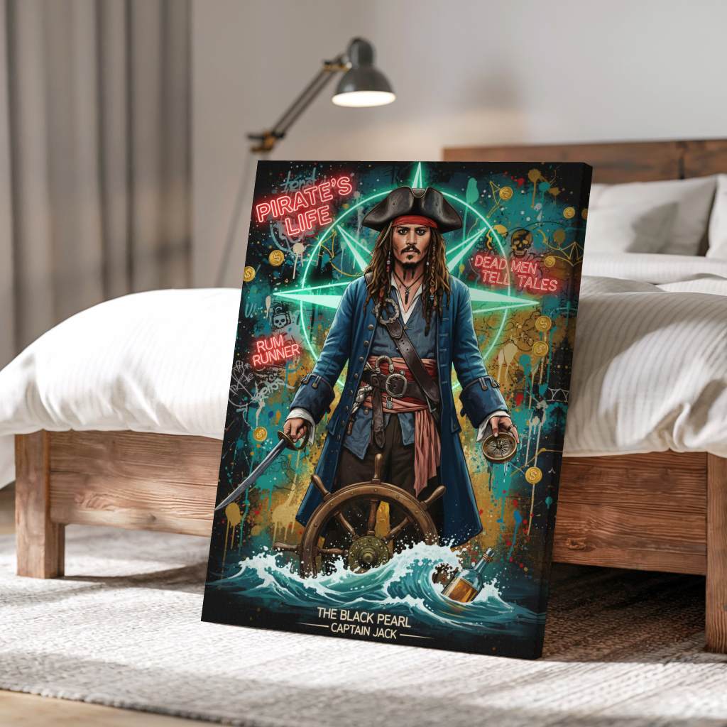 Sparrow Pop - Leinwand