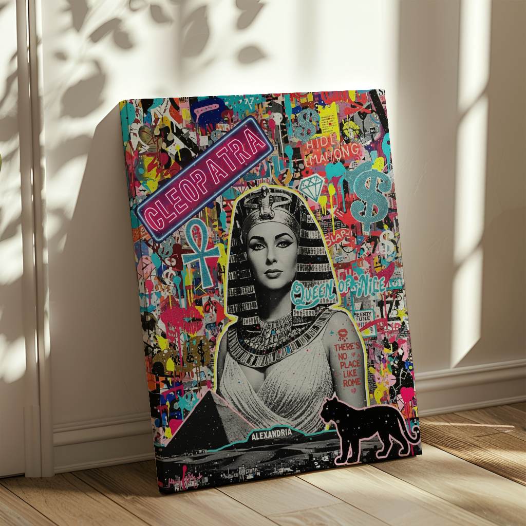 Cleopatra Pop - Leinwand