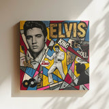 King of Rock 'n' Roll - Leinwand