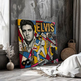 King of Rock 'n' Roll - Leinwand