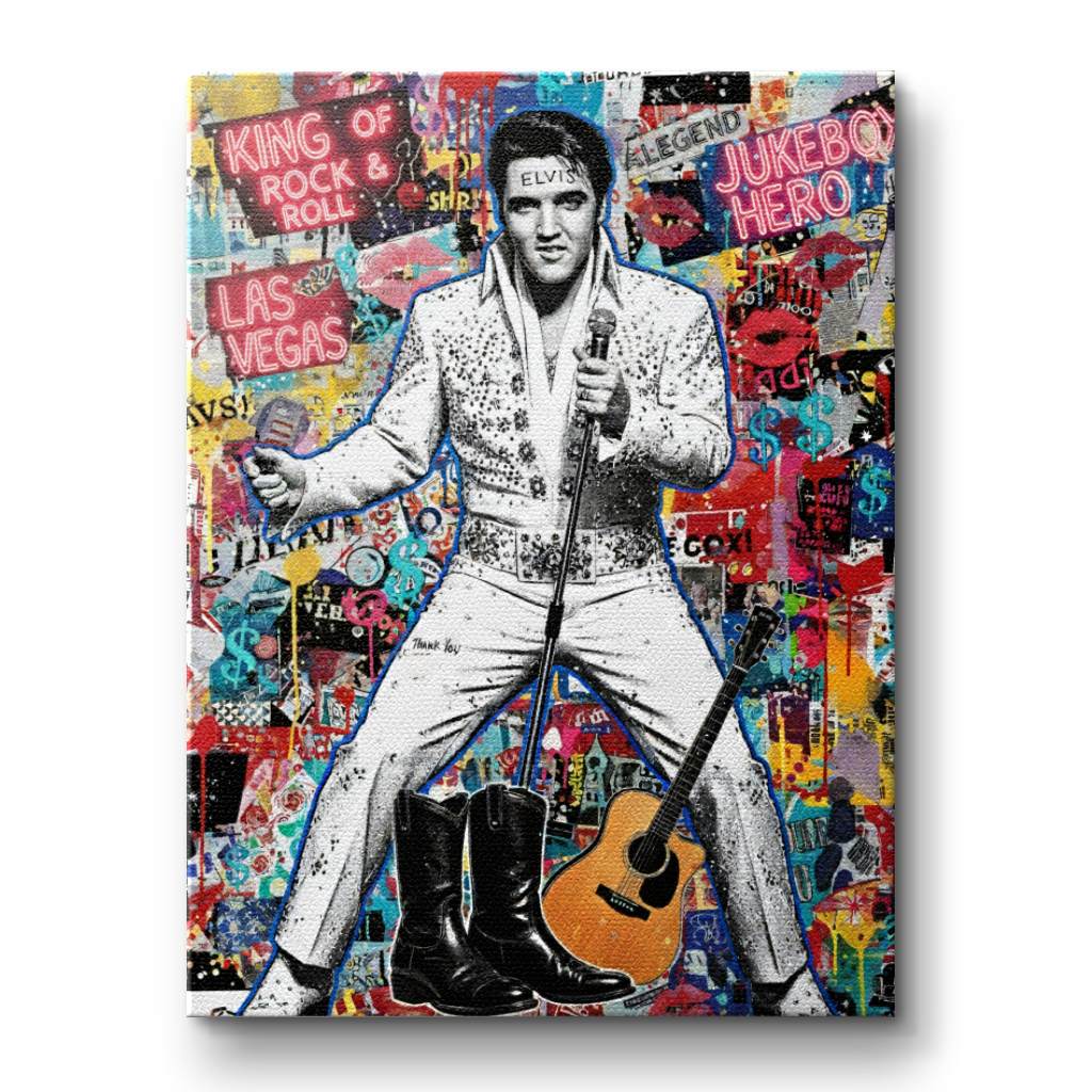 Elvis Pop - Leinwand