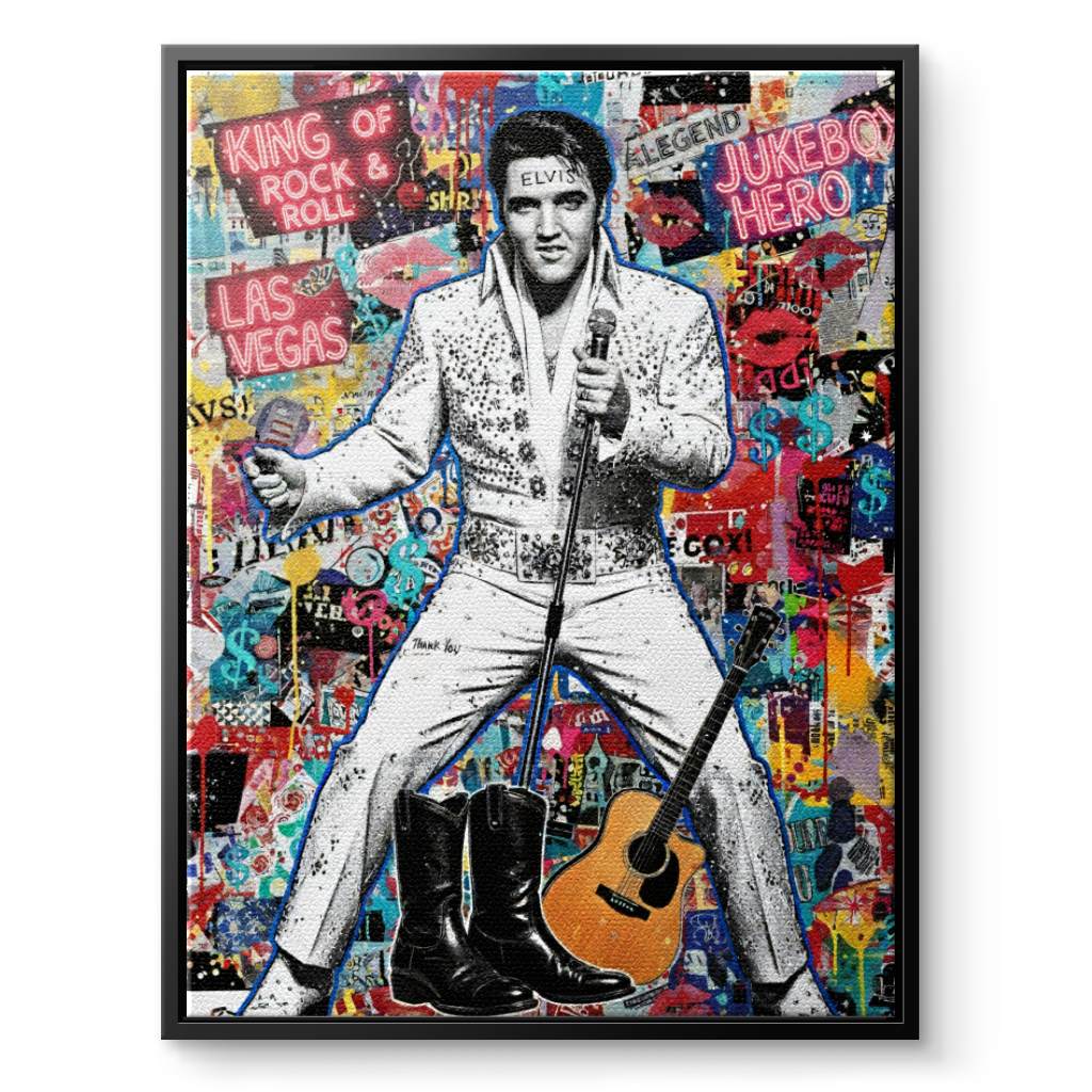 Elvis Pop - Leinwand