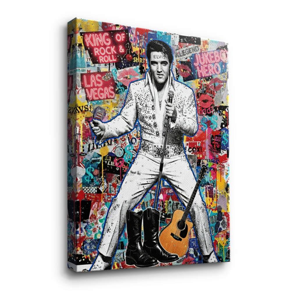 Elvis Pop - Leinwand