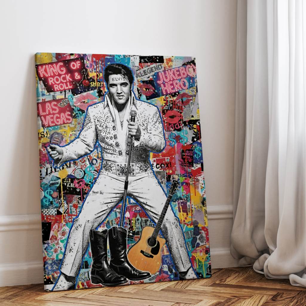 Elvis Pop - Leinwand