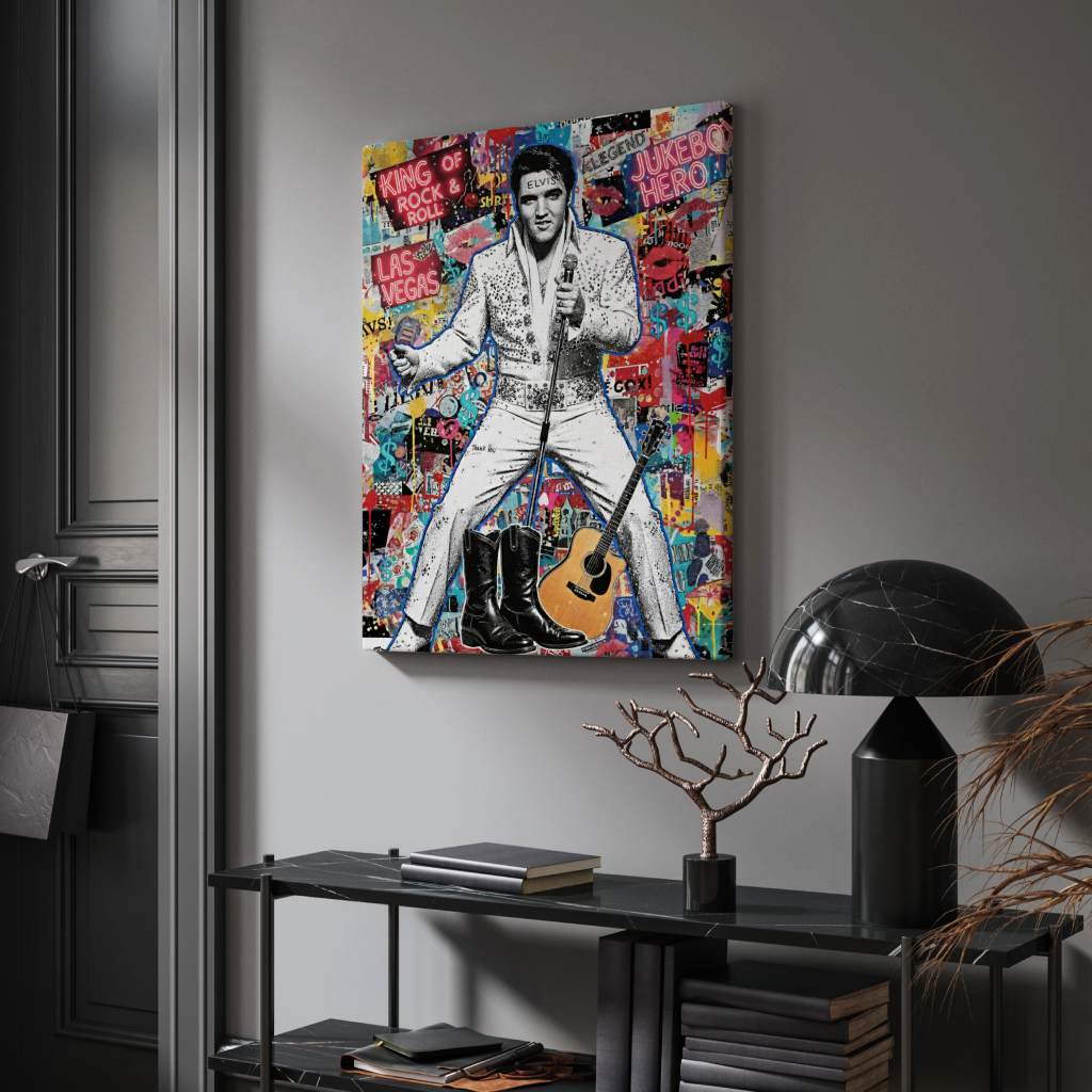 Elvis Pop - Leinwand