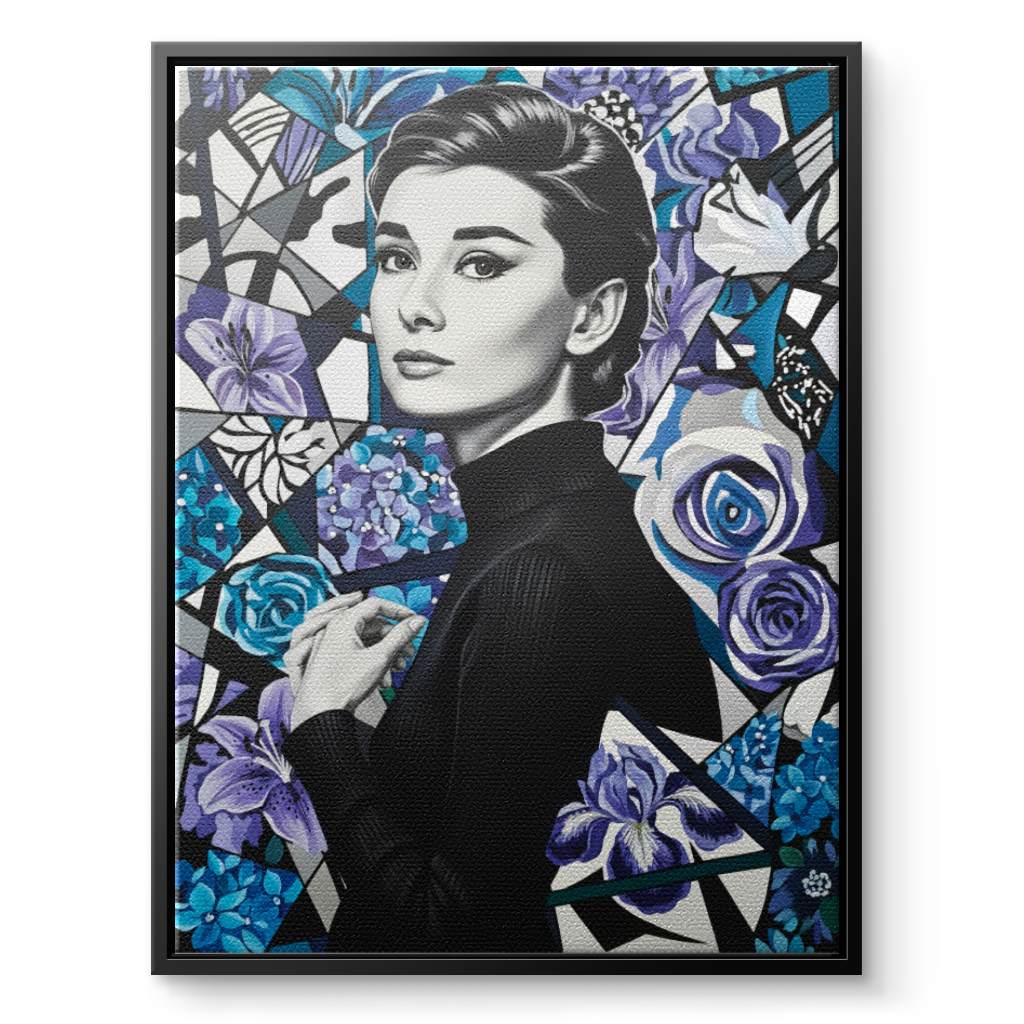 Facets of Audrey - Canvas