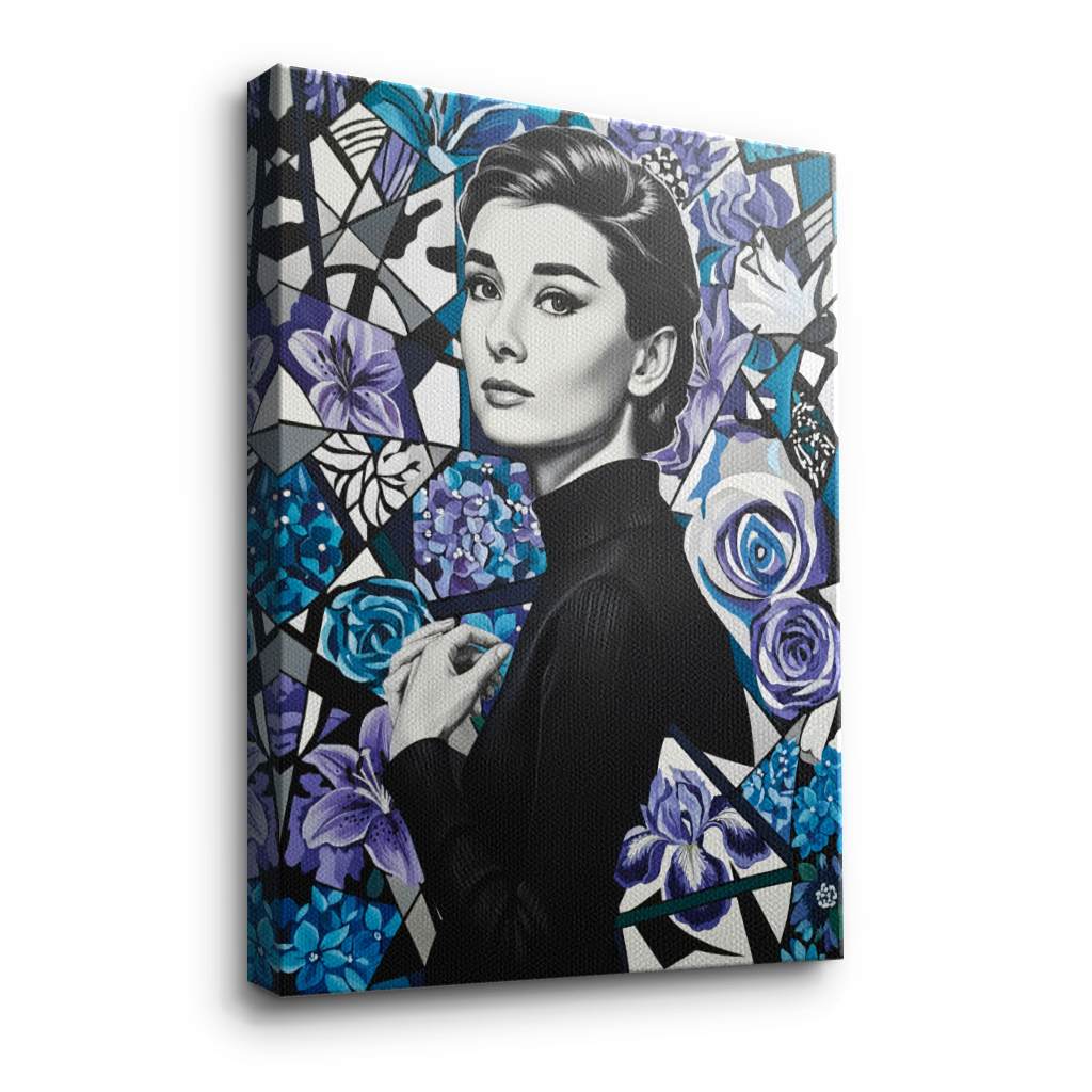 Facets of Audrey - Canvas