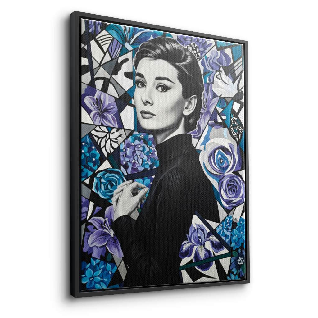 Facets of Audrey - Canvas