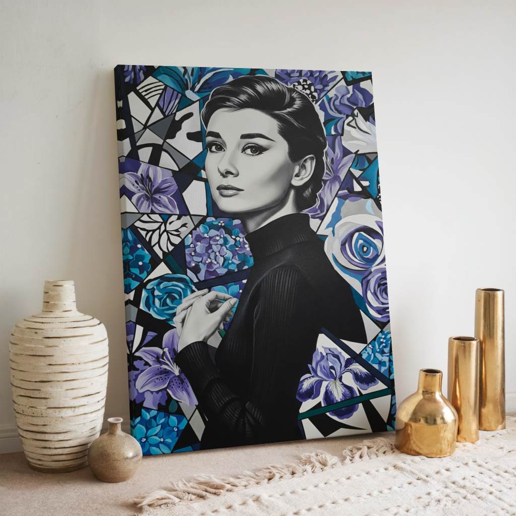 Facets of Audrey - Canvas