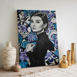 Facets of Audrey - Canvas