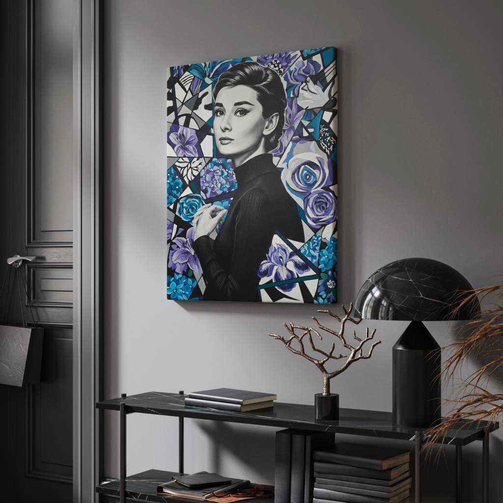 Facets of Audrey - Canvas