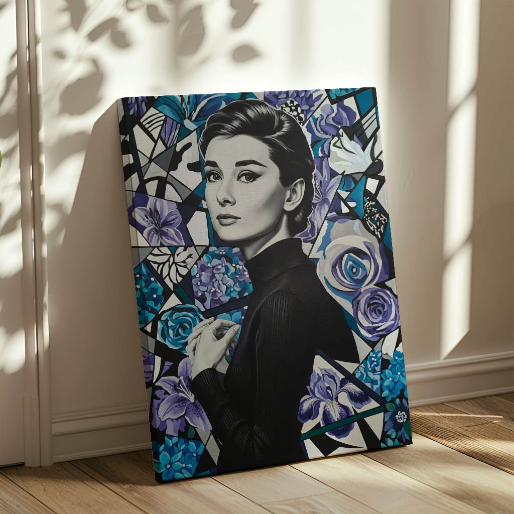 Facets of Audrey - Canvas
