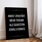Fear kills more dreams than failure ever will - canvas