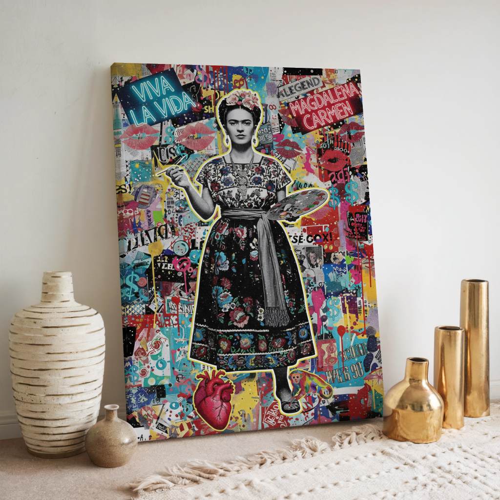 Frida Pop - Leinwand