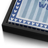 How lucky are we - Stripes - Canvas