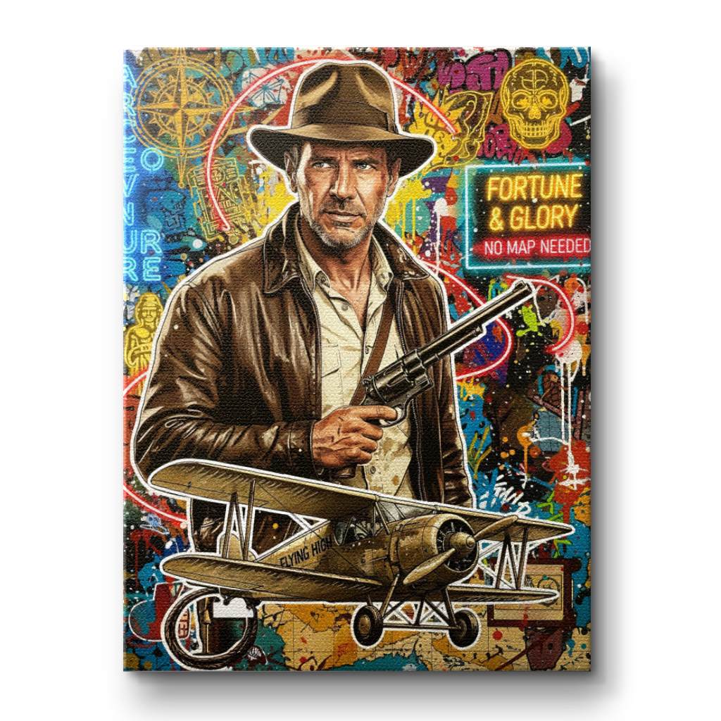 Indiana Pop - Leinwand