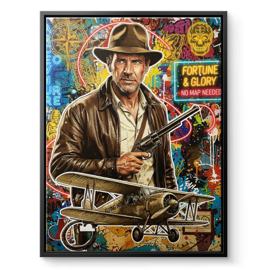 Indiana Pop - Leinwand