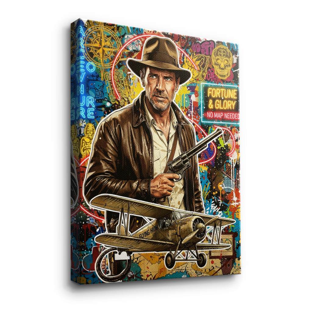 Indiana Pop - Leinwand