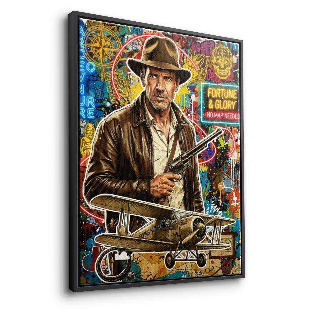 Indiana Pop - Leinwand
